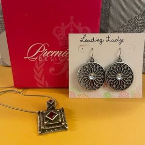 Premier Designs Necklace & Earrings